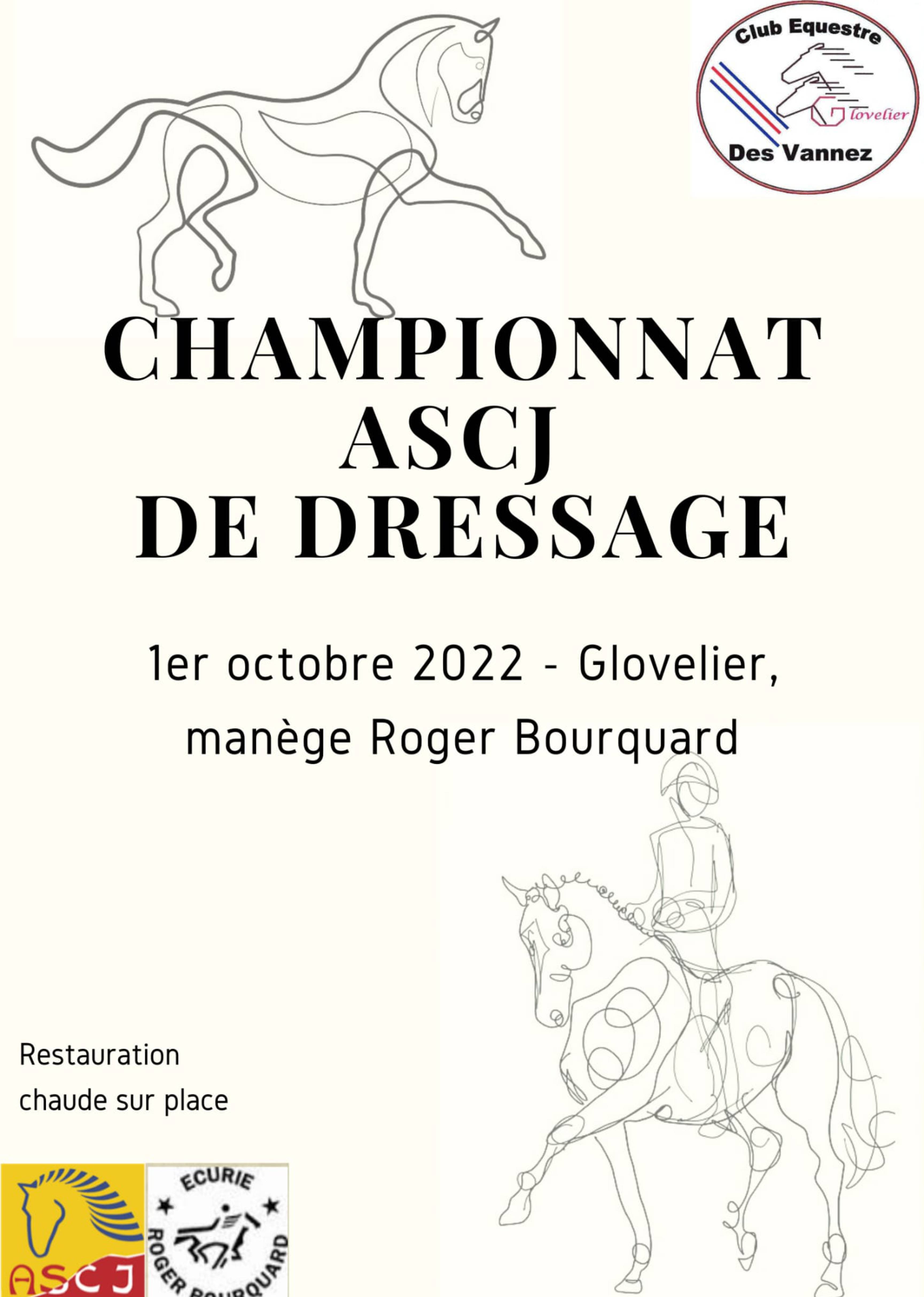 Championnat ASCJ de dressage