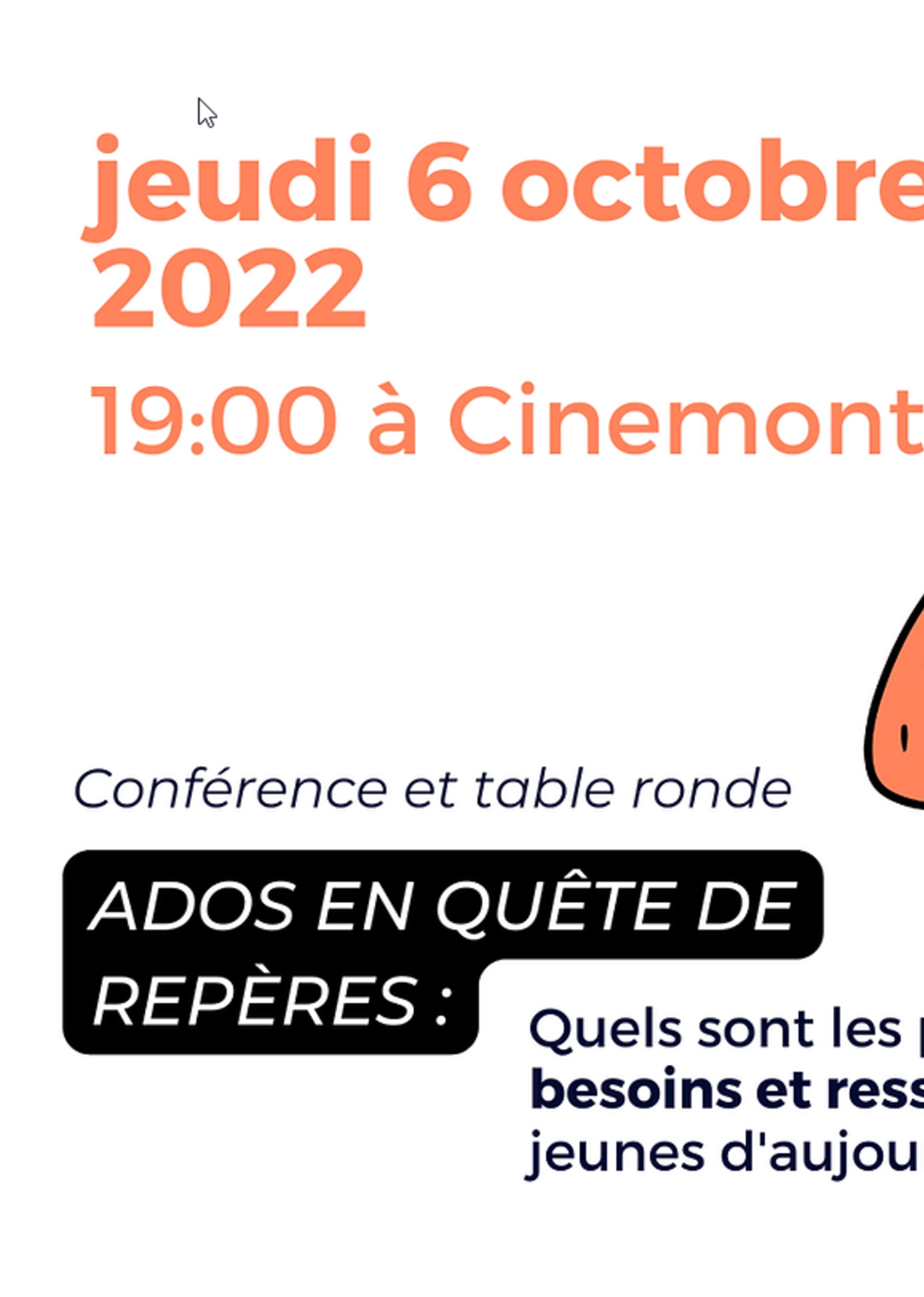 Santé psychique des ados - Conférences, formations et événements
