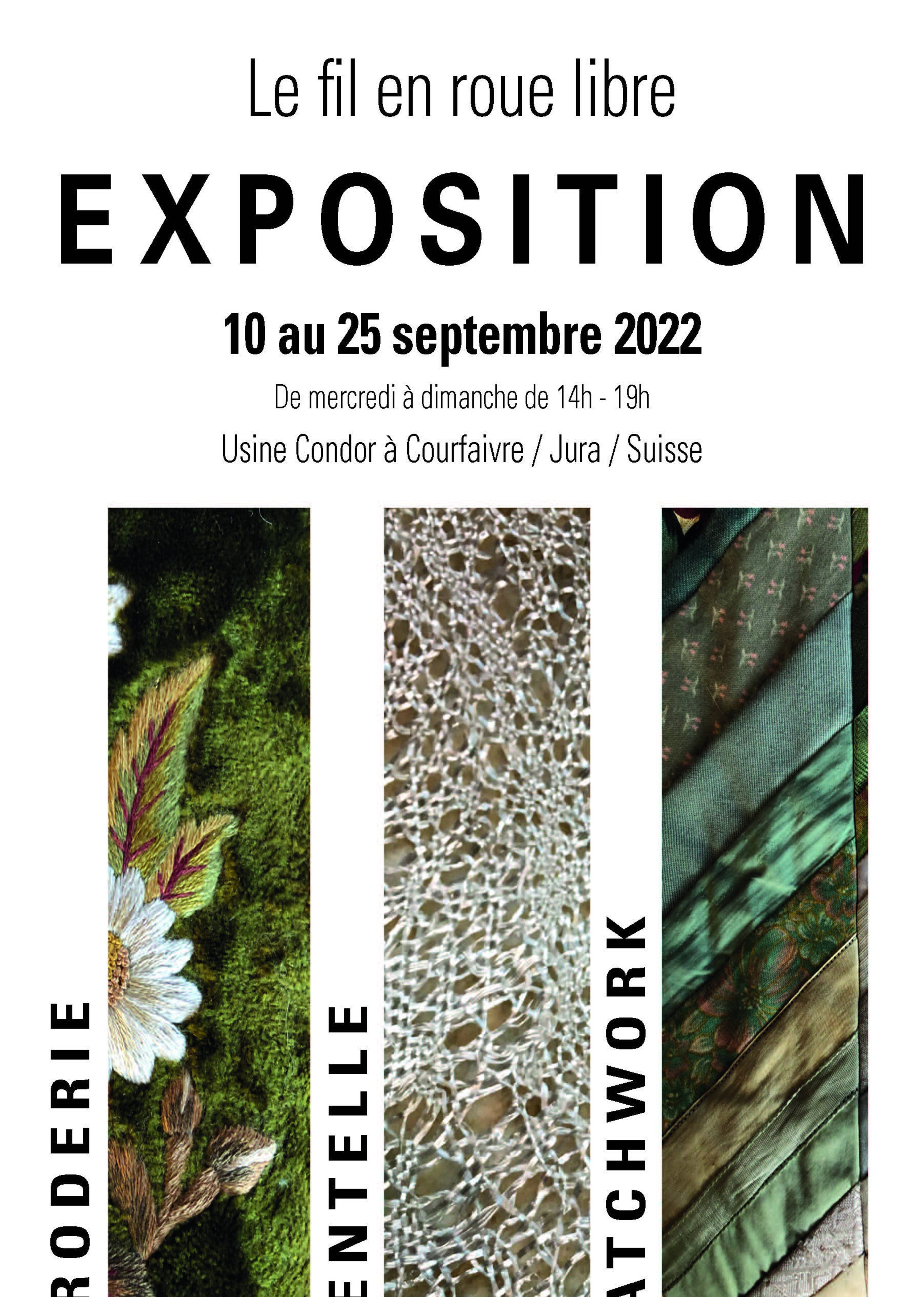 Exposition - Le fil en roue libre