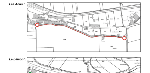 Travaux des chemins - Glovelier