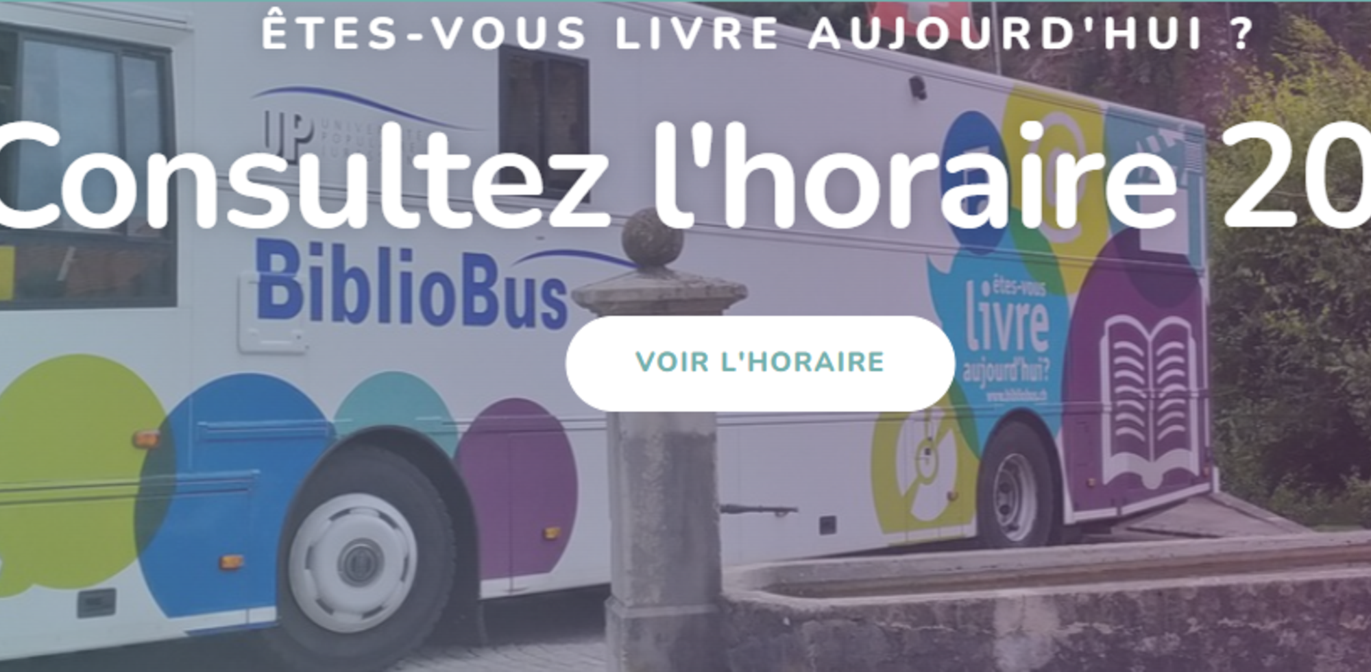 Bibliobus - Horaires 2025