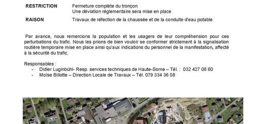 Rue du Vieux Moulin - Bassecourt - Inforoute
