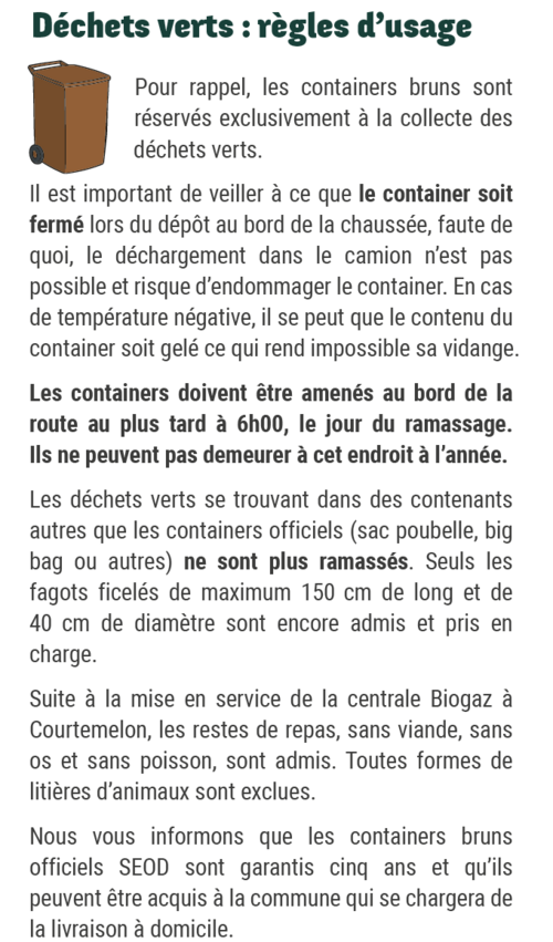Déchets verts
