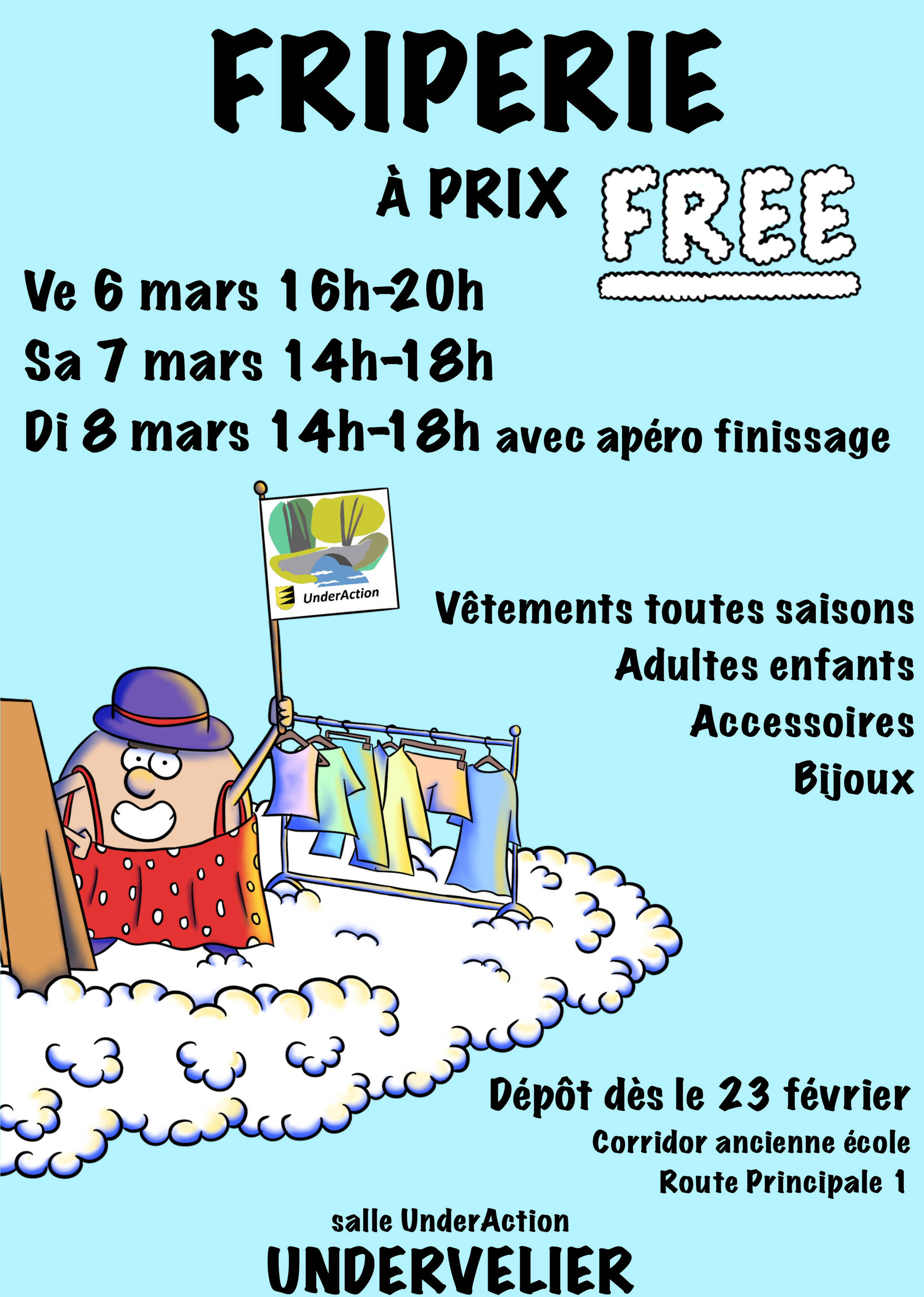 Friperie Undervelier