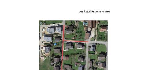 Avis de travaux - Chemin de la Combe, Courfaivre