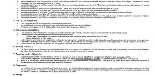 Tir obligatoire 2024