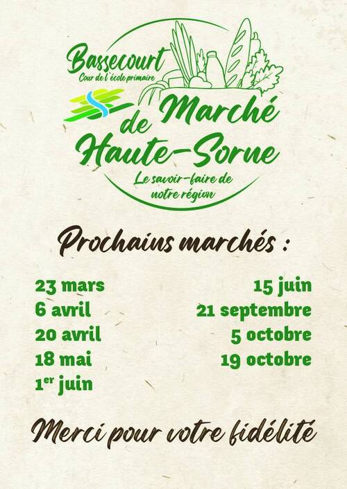 Marché de Haute-Sorne