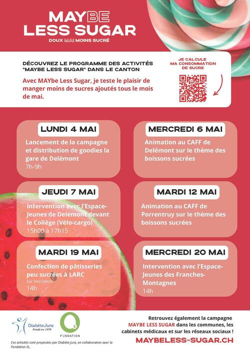 MAYbe Less Sugar - Doux mai moins sucré 2026